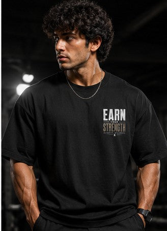 Earn Your Strength Gym T-Shirt